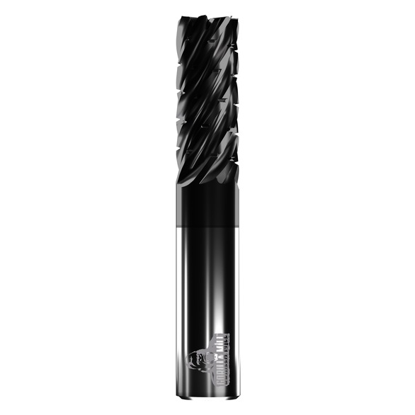 Gorilla Mill Gmhtcb12Fh7 Corner Radius End Mill 0.5in Milling Dia, 1in LOC, 3in OAL, 7 Flutes, Carbide