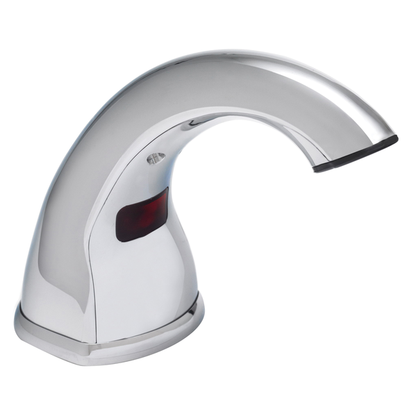 GOJO CX Touch-Free Dispenser, 1500 mL/2300 mL, Counter Mount, Metal, Chrome