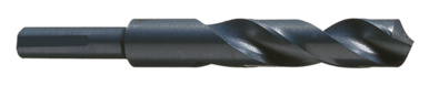 Greenfield Industries Inc 52447 47/64 in, 118 Degree, High Speed Steel, Silver & Deming (S&D) & Reduced Shank Drill