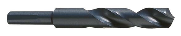 Greenfield Industries Inc 52447 47/64 in, 118 Degree, High Speed Steel, Silver & Deming (S&D) & Reduced Shank Drill