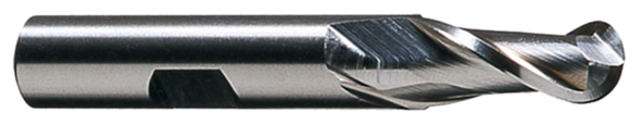 Cleveland C42119 0.3750 HSS End Mill 2.5000 OAL Bright