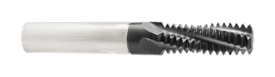 Bassett B71015 7/16-20 Solid Carbide 4F Thread Mill TiAlN