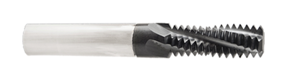Bassett B71015 7/16-20 Solid Carbide 4F Thread Mill TiAlN