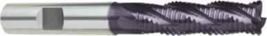 GUH 9035220120000 12 mm Milling Dia, 36 mm LOC, 93 mm OAL, 4 Flutes, Carbide, FIREX Coated, Roughing & Finishing End Mills