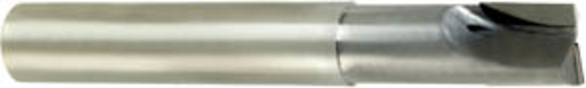 GUH 9054920180010 0.1 mm Corner Rad, 18 mm Mill Dia, 20 mm LOC, 100 mm OAL, 2 Flutes, PCD, Bright, Corner Radius & Corner Chamfer End Mill