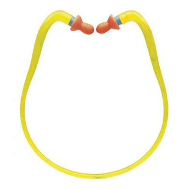 Howard Leight by Honeywell QB1HYG Quiet Band Earplugs, 27 dB Noise Reduction, Bell, Specifications Met: ANSI S3.19-1974, EN 352-2:1993 / EN-24869-1:1993, Reusable, Banded Design
