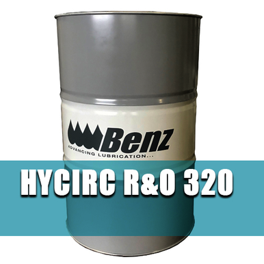 Benz Oil 420030-010, 54 gal Drum, ISO 320, Hycirc R&O, Turbine/Circulating Oil