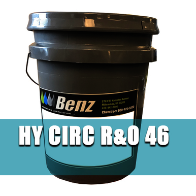 Benz Oil 420005-030, 5 gal Pail, ISO 46, Hycirc R&O, Turbine/Circulating Oil