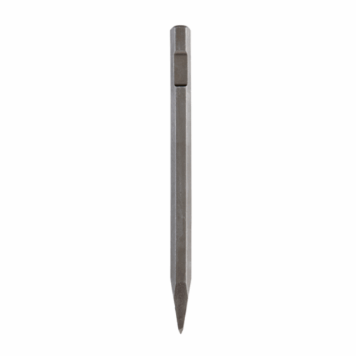 Milwaukee® 48-62-3000 Bull Point, 3/4 in Hex, For Use With Milwaukee® 5337-21 Demolition Hammer, Forged High Grade Steel