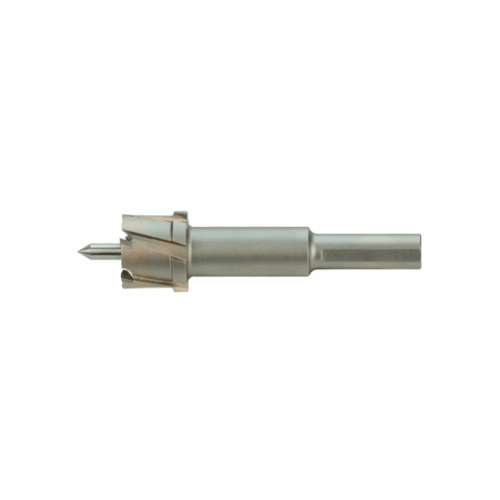 Milwaukee® Steel Hawg® 1-Piece Hole Cutter, 13/16 in Dia, 1/2 in THK Cut, 1/2 in Carbide Bit