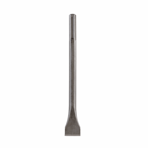 Milwaukee® 48-62-4082 Scaling Chisel, Slotted, 18 mm Round Shank, For Use With Milwaukee® 5315-21 SDS Max Rotary Hammers