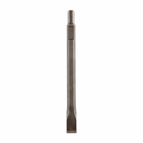 Milwaukee® 48-62-2120 Flat Chisel, 3/4 in Hex, 21/32 in Round Shank, For Use With Milwaukee® 5345-21 Rotary Hammers
