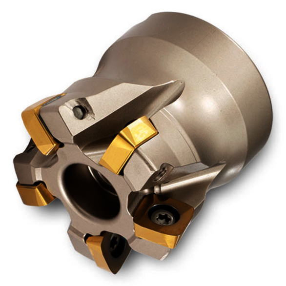INGCUT 2900621 4 Dia 2.5 H Indexable Milling Cutter