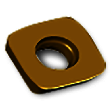 Ingersoll 2901945 High Feed Heavy Duty Milling Insert, ANSI Code: SDES1906MPR K IN4005, SDES Insert, 1906 Insert, Carbide, Manufacturer's Grade: IN4005, Squared Shape