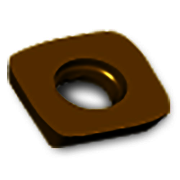 Ingersoll 2901947 High Feed Heavy Duty Keen Edge Milling Insert, ANSI Code: SDES1906MPR-001 K IN4035, SDES Insert, 1906 Insert, Carbide, Manufacturer's Grade: IN4035, Squared Shape