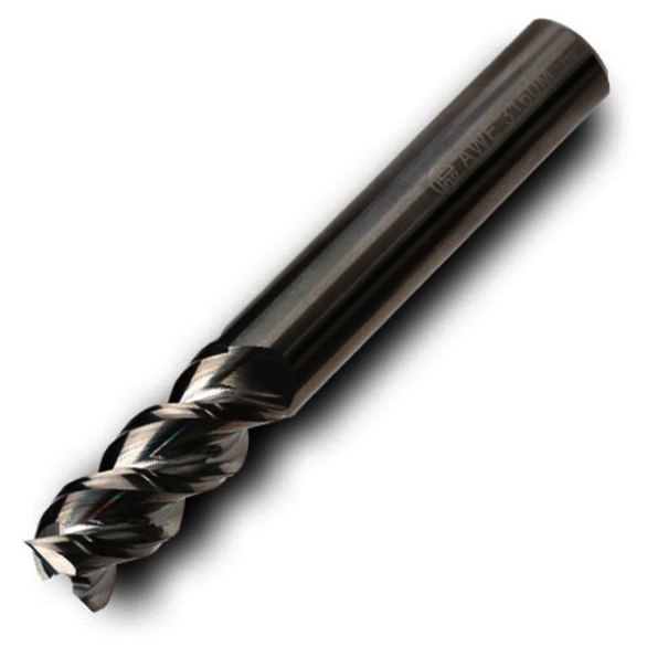 INGCUT 4108493  in Corner Rad,  in Mill Dia,  in LOC,  in OAL,  Flutes, , , Corner Radius & Corner Chamfer End Mill