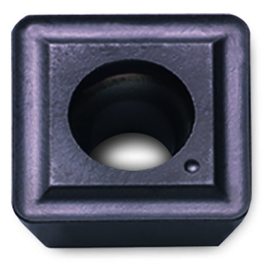 Ingersoll QUAD-DRILL+™ 5140195 4-Corner Drill Insert With Coolant Through, Squared Shape, Material Grade: K,M, SPLT Insert, 0.157 in THK, 0.312 in Inscribed Circle, For Use On Gray Cast Iron, Nodular Gray Cast Iron and Stainless Steel