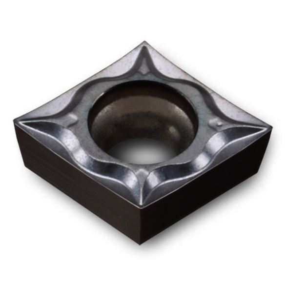 Ingersoll T-TURN™ 5519914 Turning Insert, ANSI Code: CCGT21.50.5SA TT9020, CCGT Insert, Material Grade: M, P, S, 21.50.5 Insert, Rhombic Shape, 06 Seat, Positive Rake, For Use On Exotic Alloys, Low Carbon Stainless Steel and Steel, Carbide