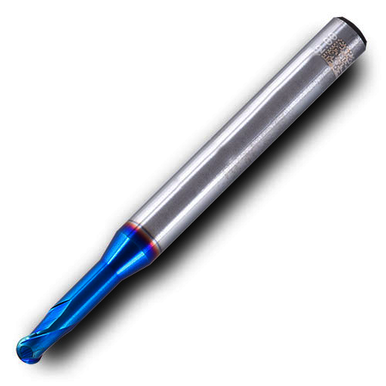 Ingersoll Cutting Tools 5669049 1.50 mm Cut Dia, Cylindrical 4 mm Shank Dia, 45.0 mm OAL, Indexable Ball Nose End Mill