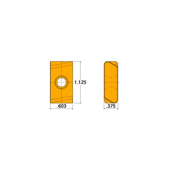 Ingersoll Cutting Tools 5800425 Insert Style LSE , Insert Size 434, IN10K, Milling Insert