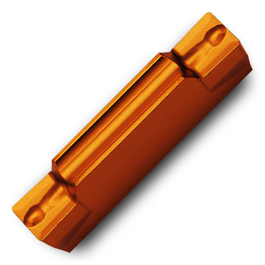 Ingersoll Cutting Tools 5802540 3,  TDXT3E-0.4, 0.118 in Cutting Width, Grooving Insert