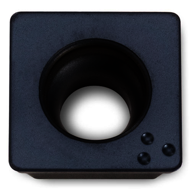 Ingersoll HI-POS QUAD™ 5811353 SDMW08 Flat Top Milling Insert, ANSI Code: SDMW080305TN I IN2015, SDMW Insert, 080305 Insert, Carbide, Manufacturer's Grade: IN2015, Squared Shape