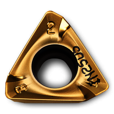 Ingersoll GOLD-TRIO 5813464 THLS10 Multi-Purpose Milling Insert, ANSI Code: THLS100508R IN2530, THLS Insert, 100508 Insert, Carbide, Manufacturer's Grade: IN2530