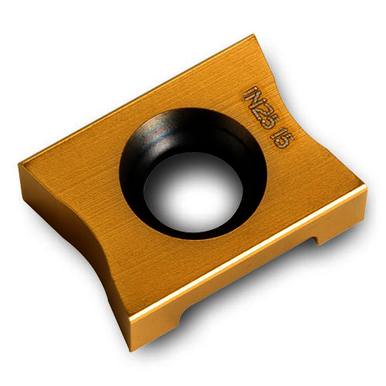 Ingersoll Cutting Tools 5832346 Insert Style IXE, Material Steel, IN2505, Milling Insert