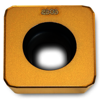 Ingersoll Cutting Tools 5832589 Insert Style SDES, Material Steel, IN2505, Milling Insert