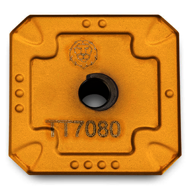Ingersoll Cutting Tools 6108983 Insert Style AFTN, Insert Size 12, TT7080, Milling Insert