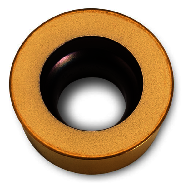 Ingersoll Cutting Tools 6126861 Insert Style RJLW0803MOTN, Material Steel, IN2504, Milling Insert