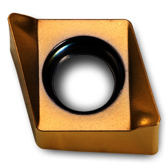 INGCUT 6182494, 4 Cutting Edges, 0.26 x 0.184 in, Multi-Purpose Insert