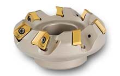 Ingersoll Cutting Tools 3025684 4.000 Cut Diam, 0.330 in Max Depth, 1.500 in Arbor Hole, Indexable Copy Face Mill