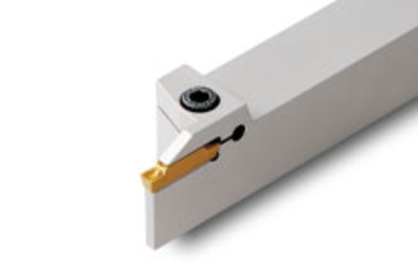 Ingersoll T-CLAMP ULTRA+™ 2801250 Long Indexable Grooving Toolholder, Insert Compatibility: TDC/TSC, TDJ/TSJ, TDXU, TDT, TDA/TSA, #2 Insert Seat, Right Hand Cutting, External, 1 in H x 1 in W Shank, TTER Toolholder