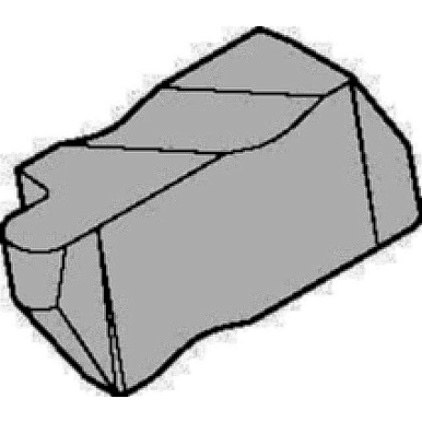 Kennametal 1112979 3078, NR, Grade KC730, Grooving Insert