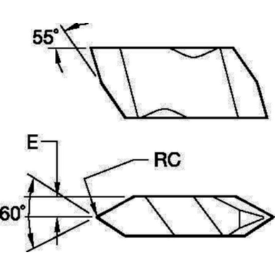 Kennametal 1113509 NT4R K68, Threading Insert