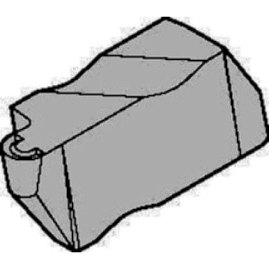 Kennametal 1114223 3078, NR, Grade KC730, Grooving Insert