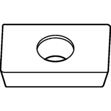 Kennametal 1181069 Insert Style XDCW, Insert Size 2322, Material Carbide, Milling Insert
