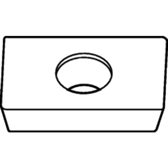 Kennametal 1181069 Insert Style XDCW, Insert Size 2322, Material Carbide, Milling Insert