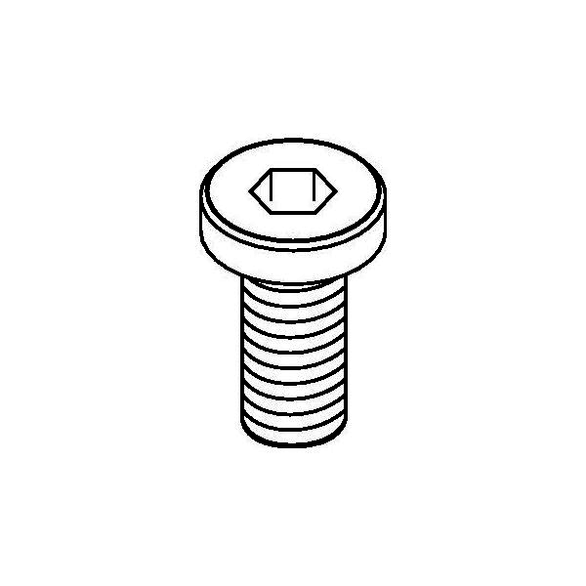 KENNAM 2881283 OVAL HEAD SCREWTORX M5X11 193.451
