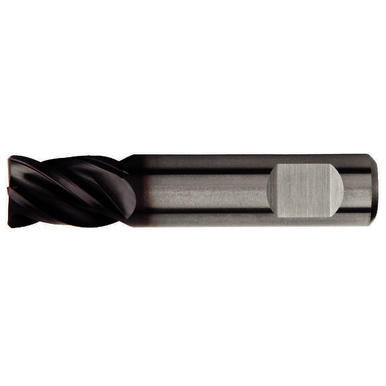 Kennametal 4032802 Mill Diameter 0.1570 in, Number of Flutes 4, Length of Cut 0.2760 in, Square End Mill