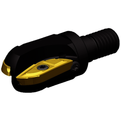 Kennametal 5673603-PCON 0.7500 in Cut Dia, 3/4 in Shank Dia, Indexable Ball Nose End Mill