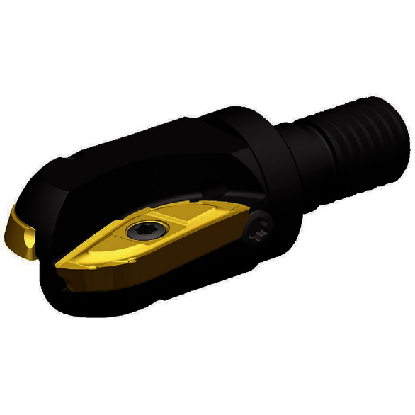 Kennametal 5673603-PCON 0.7500 in Cut Dia, 3/4 in Shank Dia, Indexable Ball Nose End Mill