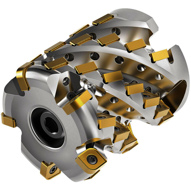 Kennametal 6456647 3.0000 in Milling Dia, 5.0000 in Shank Length, 4.2360 in Max Depth, 5.0000 in OAL, 84 Inserts, Coolant Through, Indexable Square-Shoulder End Mills