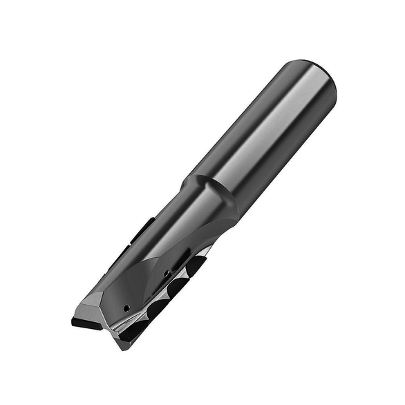 KENNAM 6752793 0.0118 in Corner Rad, 0.4724 in Mill Dia, 0.9449 in LOC, 3.2677 in OAL, 2 Flutes, Diamond, Uncoated, Corner Radius & Corner Chamfer End Mill