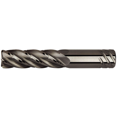 KENNAM 6754964 0.0300 in Corner Rad, 0.7500 in Mill Dia, 2.2500 in LOC, 5.0000 in OAL, 5 Flutes, Carbide, Uncoated, Corner Radius & Corner Chamfer End Mill