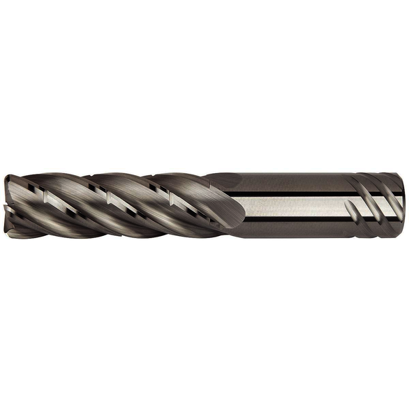 Kennametal 6755001 0.6299 in Milling Dia, 1.8898 in LOC, 4.0945 in OAL, 5 Flutes, Carbide, Uncoated, Square End Mills