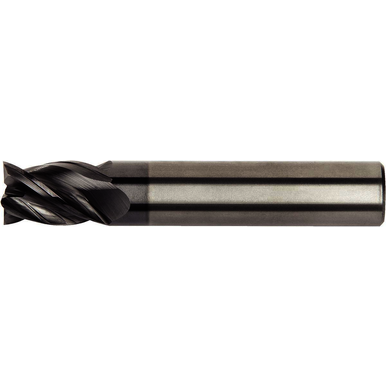 Kennametal 6769559 0.0984 in Milling Dia, 0.1969 in LOC, 2.1260 in OAL, 4 Flutes, Carbide, AlTiN, Square End Mills