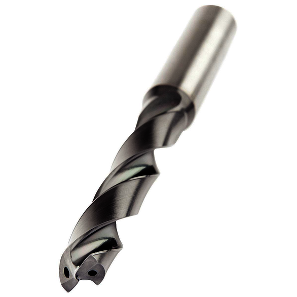 Kennametal 6781798 0.2008 in Drill Bit Size, 1.7323 in Flute Length, 3.2283 in OAL, 2 Flutes, Carbide, Jobber Length Drill Bit