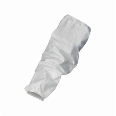 KleenGuard 44480 A40 Liquid and Particle Protection Disposable Sleeves, Universal, 18 in L, White, Microporous Film Laminate